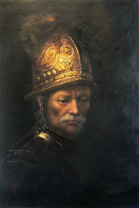 Man with Helmet